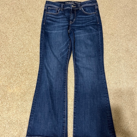 American Eagle Super Stretch Kick Boot Jeans - Picture 1 of 6
